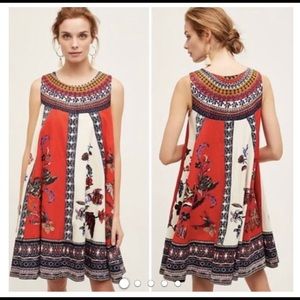 Anthropologie Cirque Swing Dress